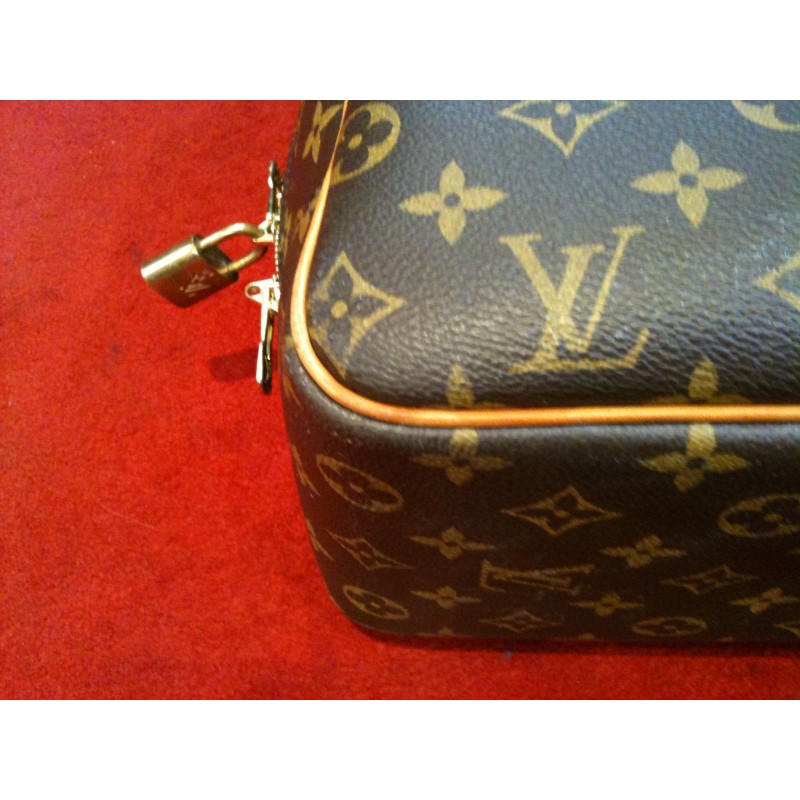 Sac Louis Vuitton Bowling Vanity en toile monogram