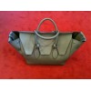 Sac Céline Hand Tie Bag medium en cuir grainé taupe