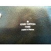 Pochette Louis Vuitton en toile damier graphite