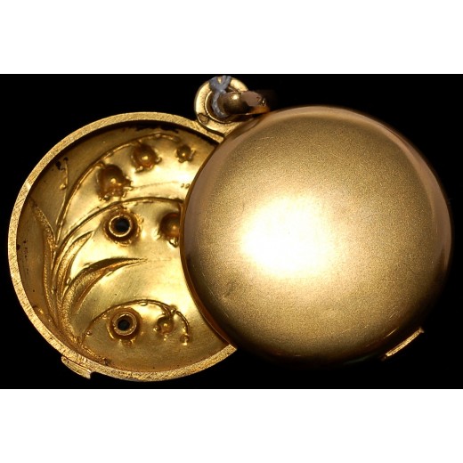 Pendentif Ancien Porte-photo - Argent - Années 1900-1930 - Israel