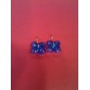 Boucles d'oreilles Baccarat Hortensia en or et cristal