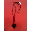 Pendentif Baccarat Coeur en cristal rouge