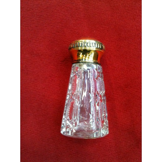 Sucrier en argent et cristal