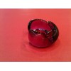 Bracelet Baccarat en cristal rose foncé et or