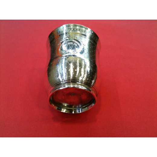 Coffret de naissance ancien en argent