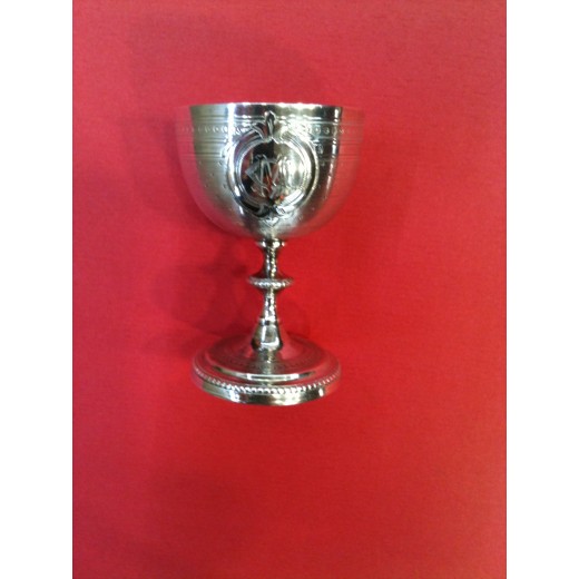 Coffret de naissance ancien en argent