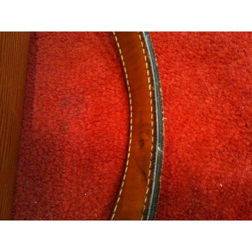 Sac Louis Vuitton Petit Noé en cuir épi brique