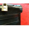 Sac Hermès Kelly 35 en cuir noir