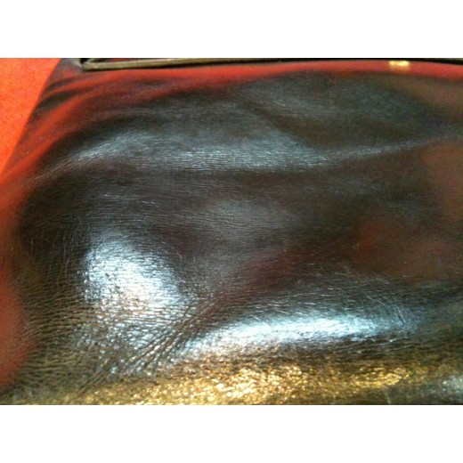 Sac Hermès Kelly 35 en cuir noir