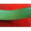 Ceinture Louis Vuitton en cuir épi vert