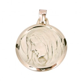 Médaille de la vierge en or 18 K