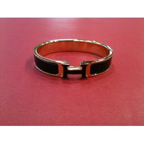 Bracelet Hermès Clic  H noir