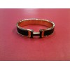 Bracelet Hermès Clic  H noir