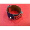 Bracelet Hermès Collier de chien en cuir violet