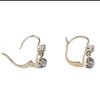 Boucles d'oreilles  18 K et diamants