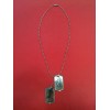 Collier Gucci Plaques militaires en argent