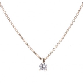 Collier en or avec diamant