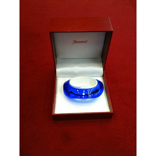 Bracelet Baccarat en cristal bleu