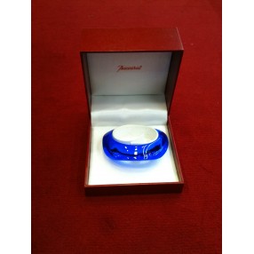 Bracelet Baccarat en cristal bleu