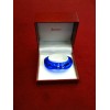 Bracelet Baccarat en cristal bleu