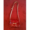 Sac Louis Vuitton Bellflower PM en cuir vernis monogram cerise