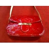 Sac Louis Vuitton Bellflower PM en cuir vernis monogram cerise