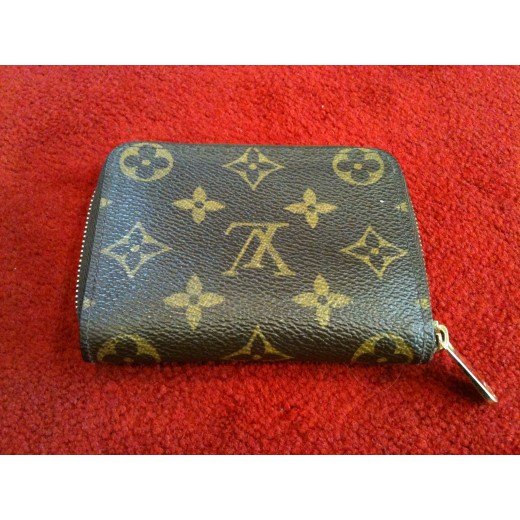 Porte-monnaie Louis Vuitton Zippy en toile monogram