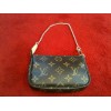 Mini pochette Louis Vuitton Accessoires en toile monogram