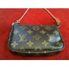 Mini pochette Louis Vuitton Accessoires en toile monogram