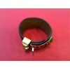 Bracelet Hermès Collier de chien en cuir noir