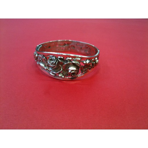 Bracelet Roses en argent