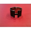Bracelet Hermès Clic  H extra large noir