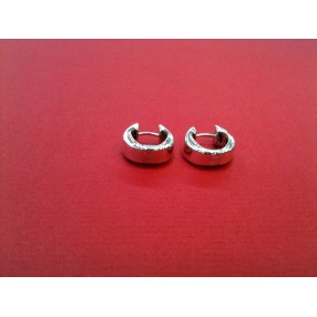 Boucles d'oreilles Montblanc en argent