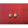 Boucles d'oreilles Bernardaud en porcelaine