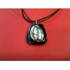 Collier Bernardaud sur cordon noir