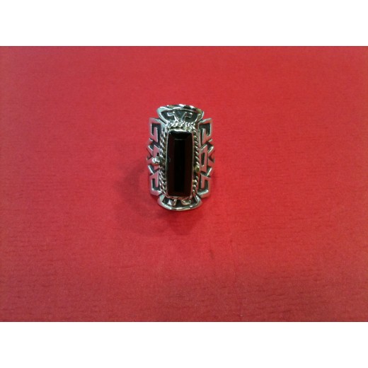 Bague poison en argent