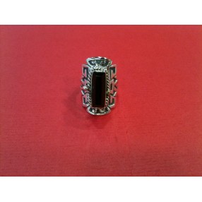 Bague poison en argent