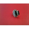 Bague poison en argent
