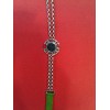 Collier long Arthus Bertrand Ever green en argent