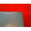 Portefeuille compact Hermès en veau epsom bleu
