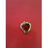 Pendentif Yves Saint Laurent Coeur rouge