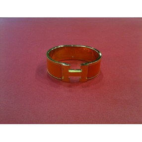 Bracelet Hermès Clic  Clac H orange
