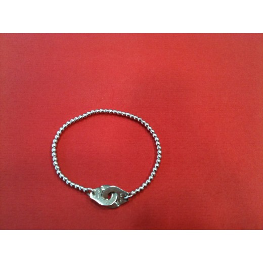 Bracelet Dinh Van Menottes R12 en argent