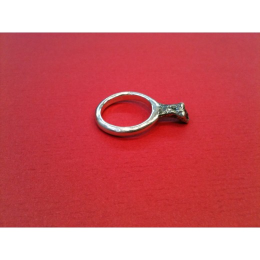 Bague Rosa Maria en argent et rubis