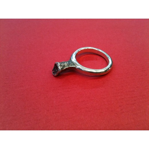 Bague Rosa Maria en argent et rubis