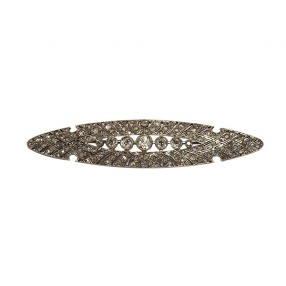 Broche stylisée 1910 ' Diamants