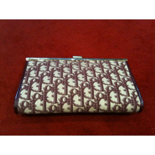 Pochette Christian Dior Vintage bordeaux
