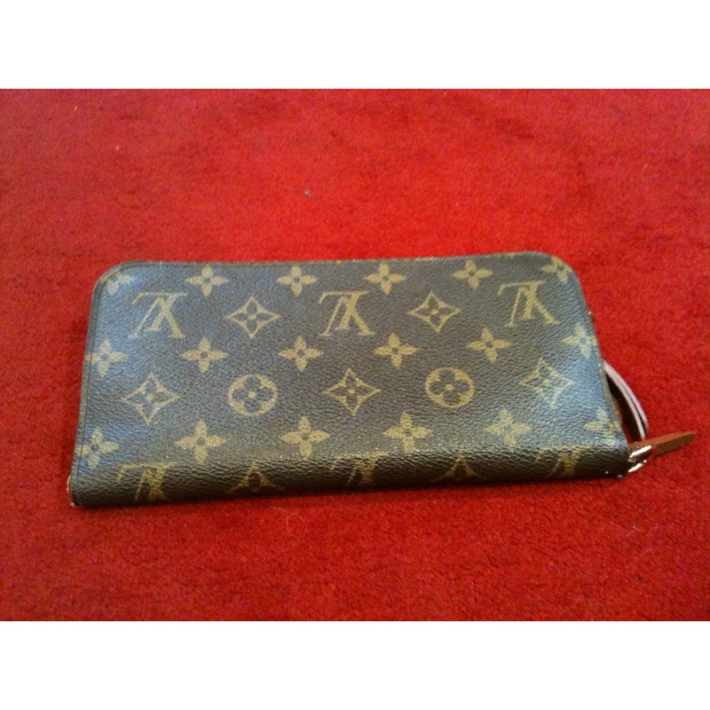 Louis Vuitton Wallet Insolite Monogram Green in Toile Canvas with