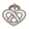 Pendentif en Or gris et sa bélière amovible Poiray
