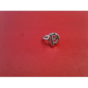 Bague Hermès Spi en argent